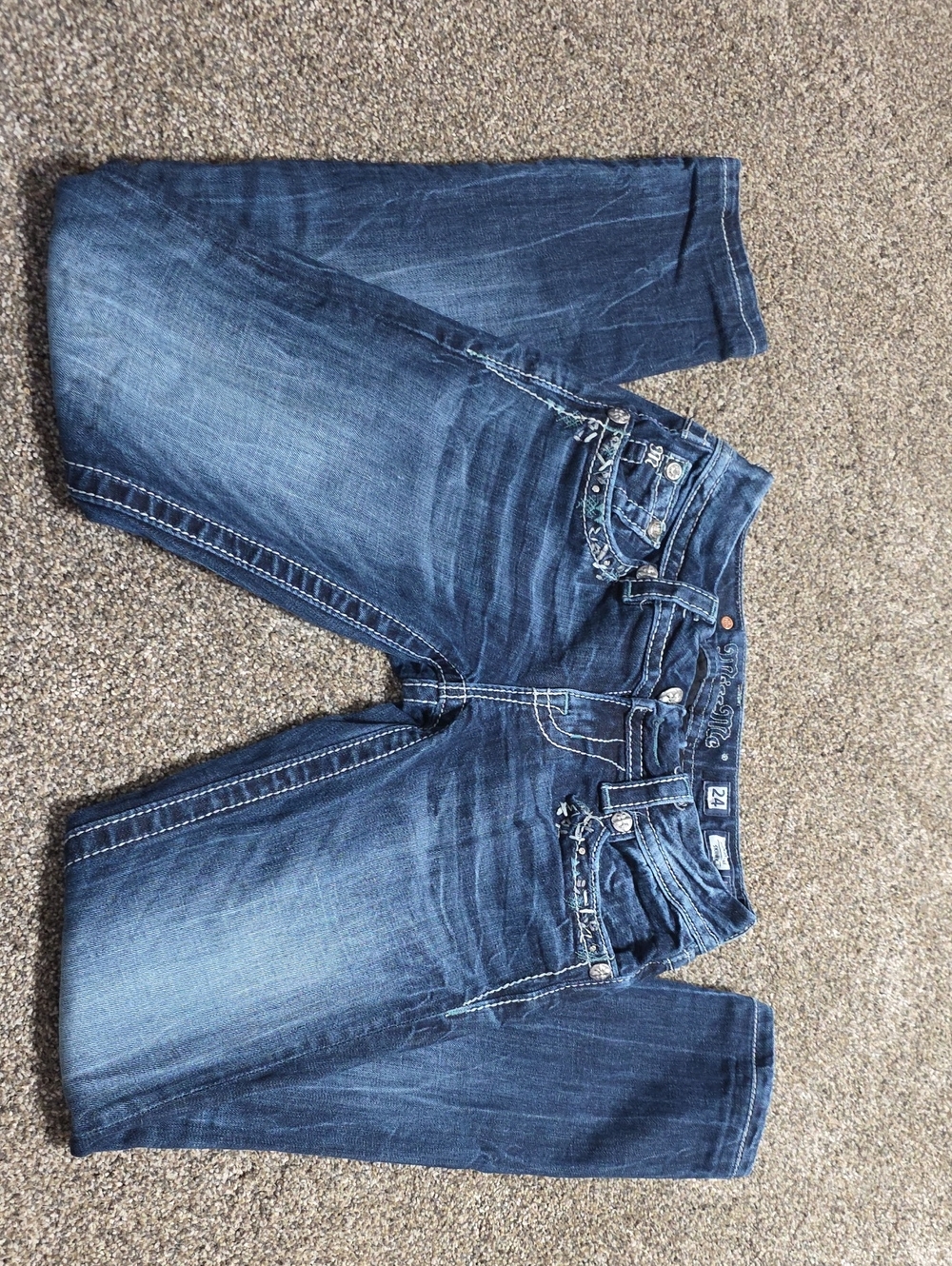 Miss Me Women's Indigo Stretch Skinny Jeans